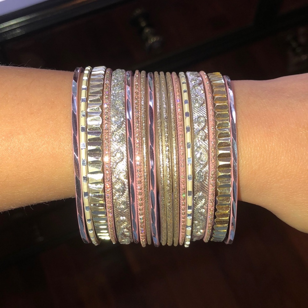 Bangle bracelets